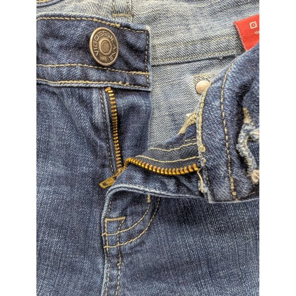 Vigoss Jeans Womens 9 Blue Bootcut Stretch Denim Five Pocket Mid Wash P1536J - Picture 15 of 16